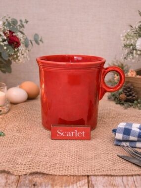 Fiestaware Scarlet Ring Mug